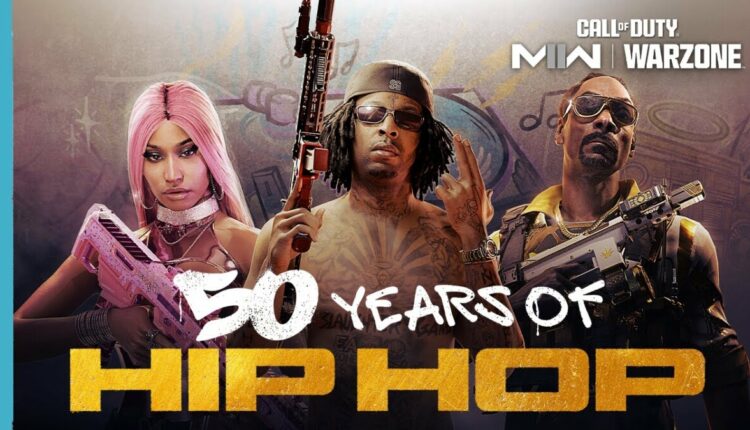 Call of Duty Celebra 50 Anos de Hip-Hop | Imagem: Activision