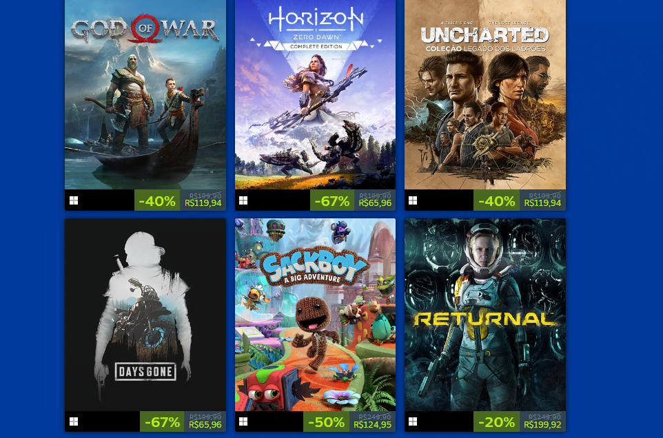 Descontos Arrasadores em Jogos PlayStation na Steam: O Que Você Precisa Saber