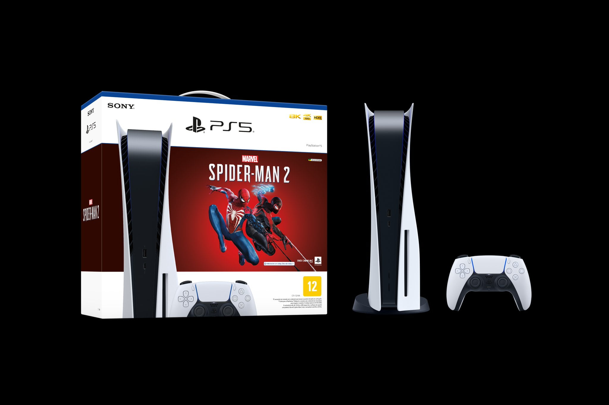 Chegou o Bundle Imperdível: PS5 com Marvel’s Spider-Man 2 no Brasil!