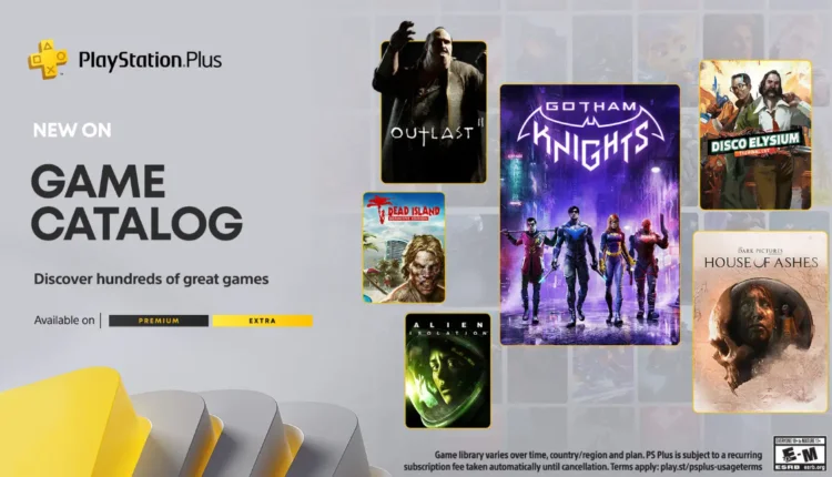 Títulos adicionados ao Catálogo de Jogos PlayStation Plus para o