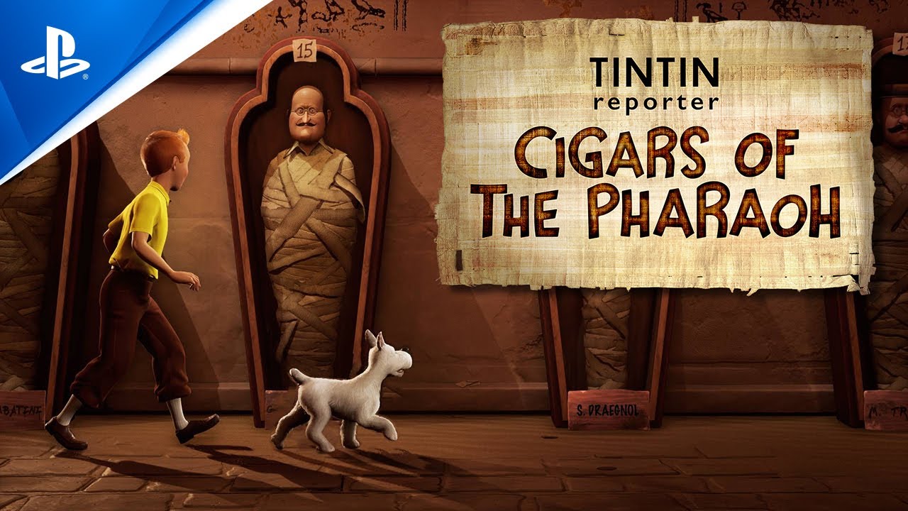 Tintin Reporter – Cigars of the Pharaoh: Aventura e Mistério no Novo Trailer de Gameplay para PS5 e PS4!