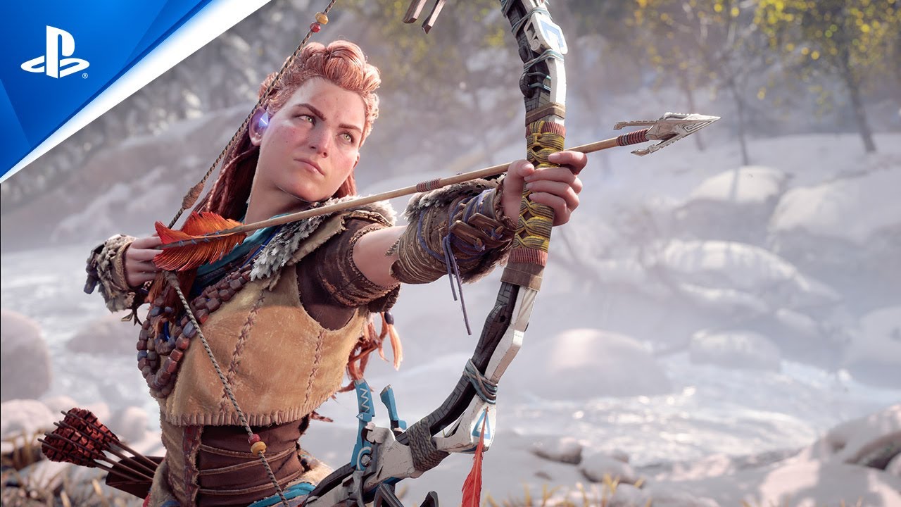 Jogos grátis PlayStation. A versão para PC de Horizon Forbidden West Complete será lançada em março, trazendo uma série de upgrades técnicos para uma experiência aprimorada.