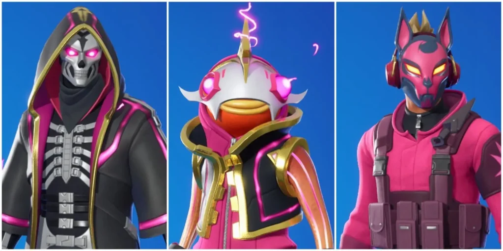Itens do Pacote Drift Infinito - Fortnite
