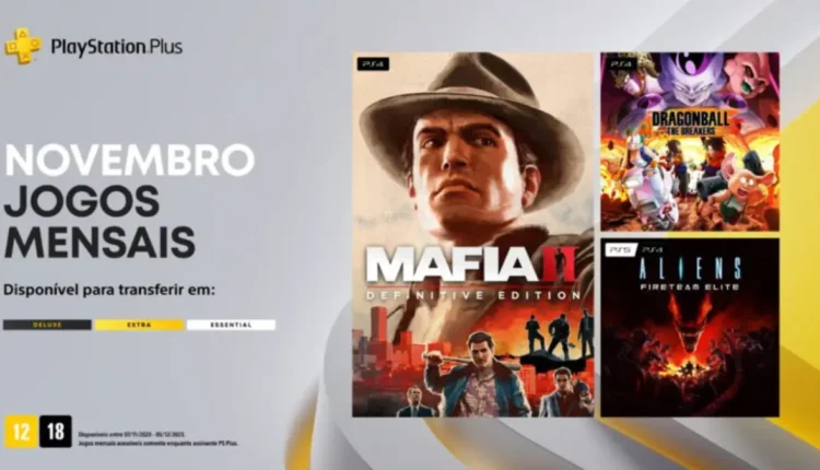 Oficial: PS Plus Novembro 2023: Conheça os Jogos Gratuitos do Mês