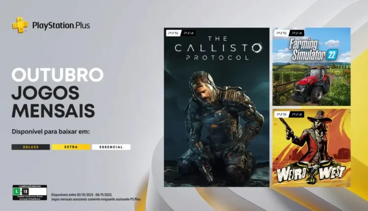 Última Chamada: Garanta os Jogos de Outubro da PS Plus Essential Hoje!