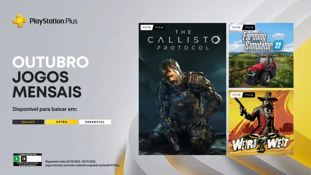 Última Chamada: Garanta os Jogos de Outubro da PS Plus Essential Hoje!