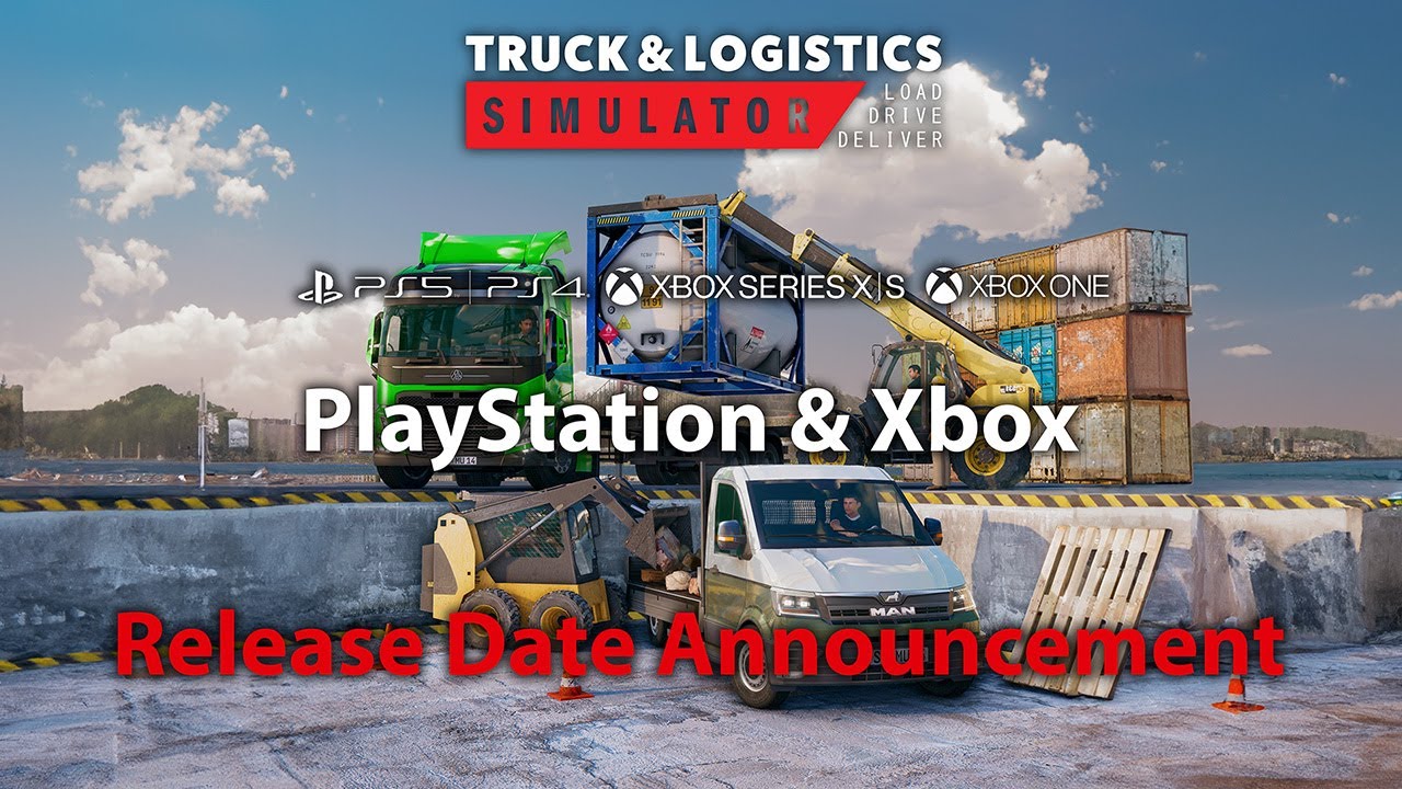 TRUCK DRIVER - jogo de caminhão para Xbox one/Xbox series/PS4/ PC 