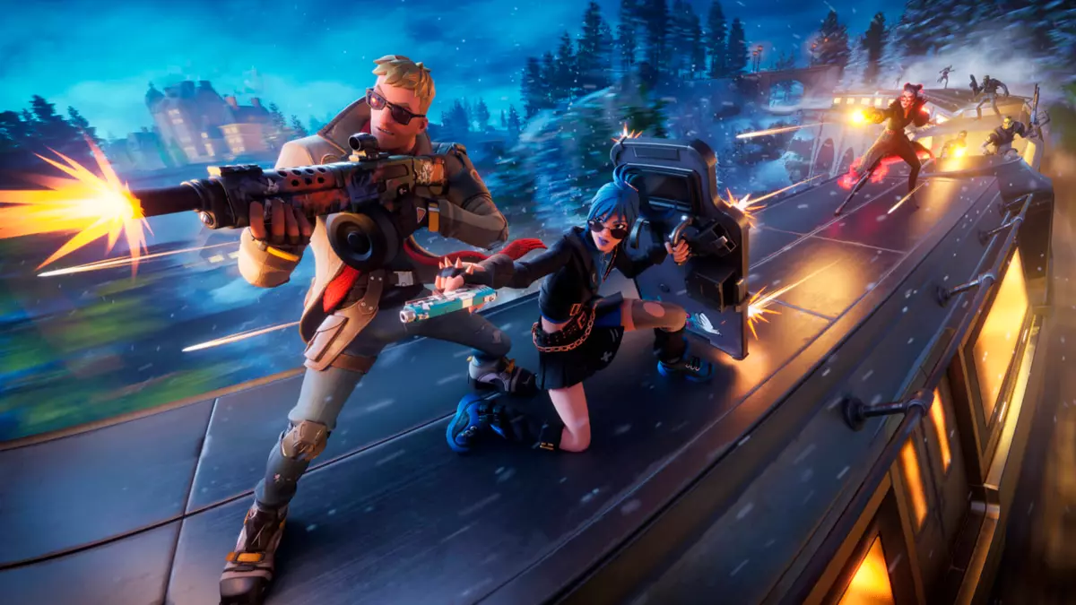 Fortnite inova com mecânica de balanço em cordas no novo update