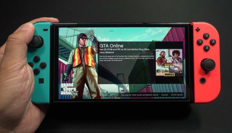 Análise do código-fonte de GTA 5 sugere ausência de desenvolvimento para Nintendo Switch.