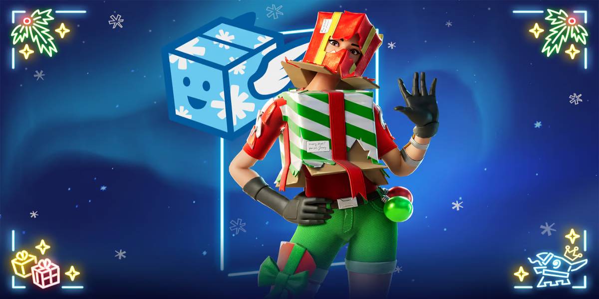 Localização do exótico Icy Grappler em Fortnite Winterfest