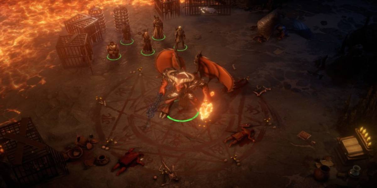 Pathfinder: Wrath of the Righteous em promoção no Steam