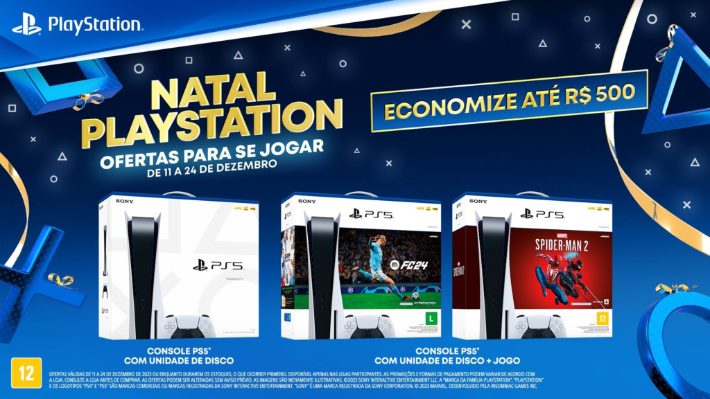 Sony anuncia desconto promocional no PlayStation 5