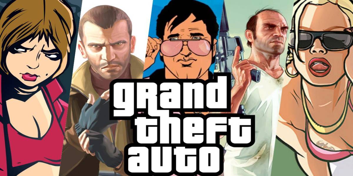 Descubra a curiosidade nas capas de Grand Theft Auto: um helicóptero sempre presente, revelando a consistência visual da série da Rockstar.
