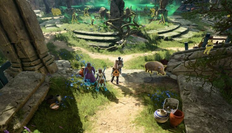 Jogadores de Baldur's Gate 3 discutem decisões difíceis em Emerald Grove.