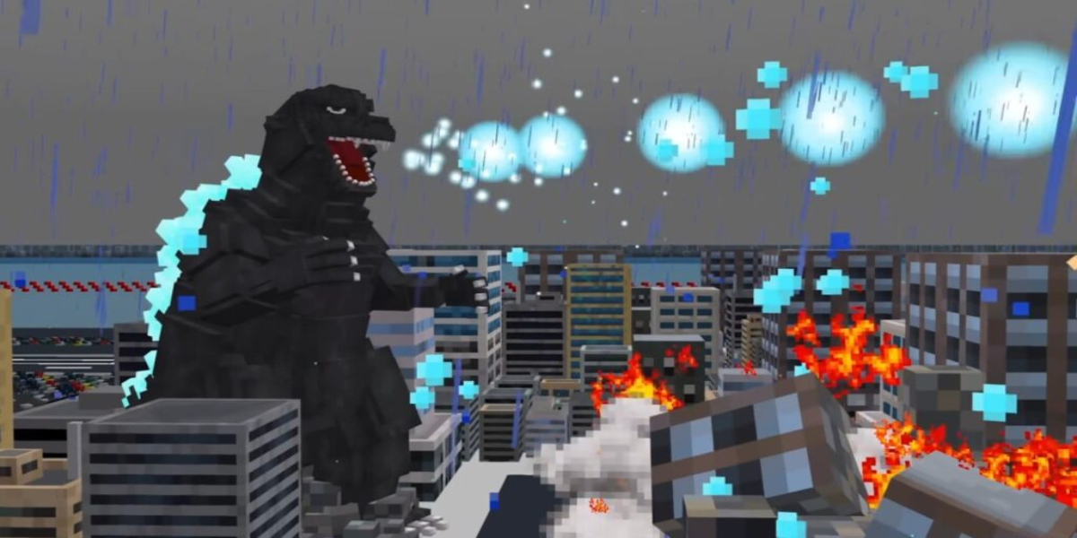 Minecraft Switch recebe crossover com Godzilla: confira o trailer