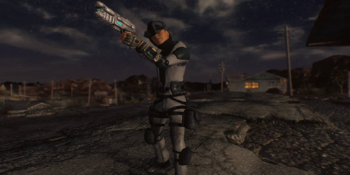 Nova dimensão em Fallout: New Vegas com mod gratuito estilo Cyberpunk 2077