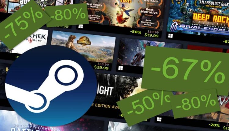 Oportunidades de promoção no Steam em 2024.