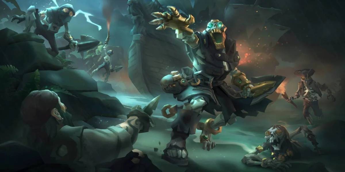 Rumores sugerem a chegada de Sea of Thieves ao PlayStation. Especulações crescem, mas a Microsoft ainda não confirmou oficialmente.