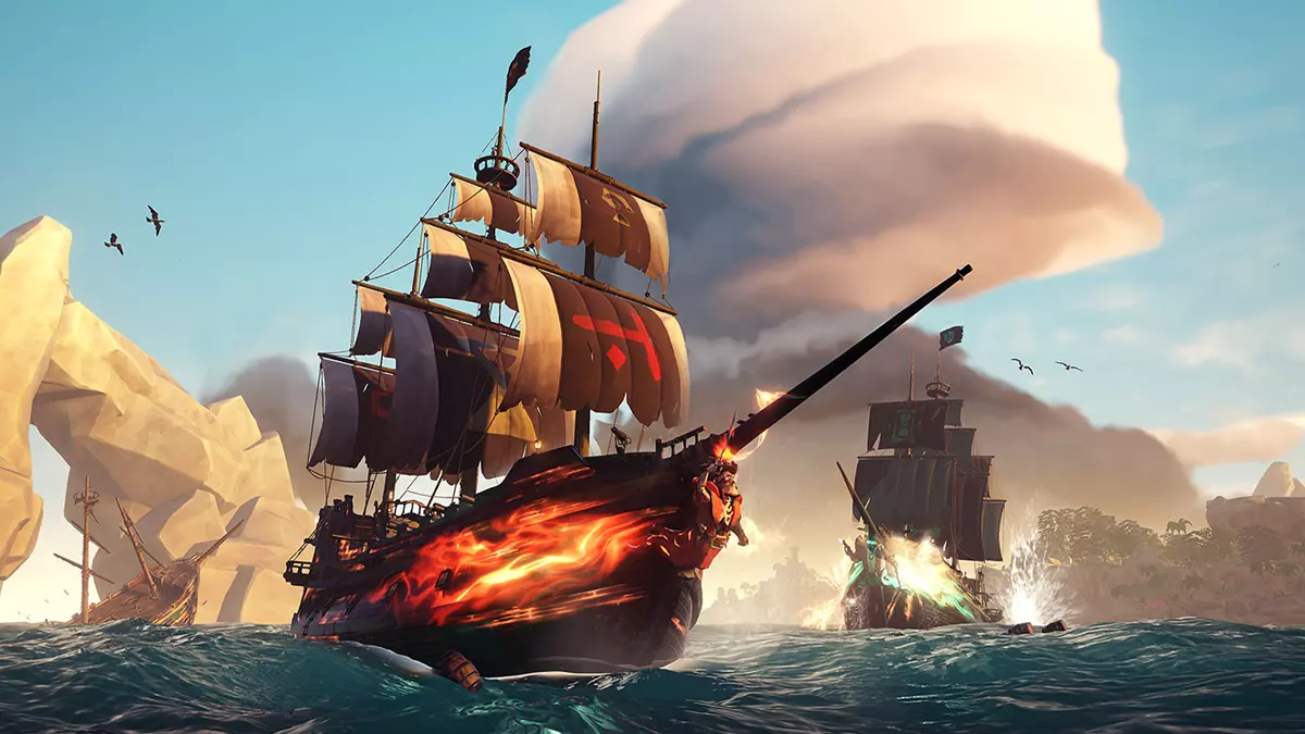 Sea of Thieves pode navegar para o PS5 em mudança de estratégia da Microsoft