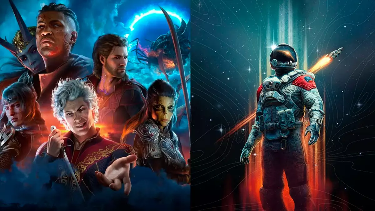 Starfield vs. Baldur’s Gate 3: Uma comparação em horas de jogo
