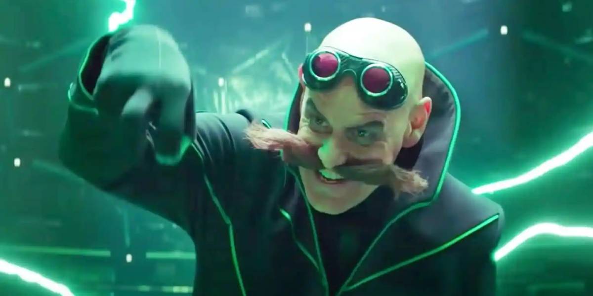 Ele vai voltar! Jim Carrey reassume papel de Robotnik em Sonic 3