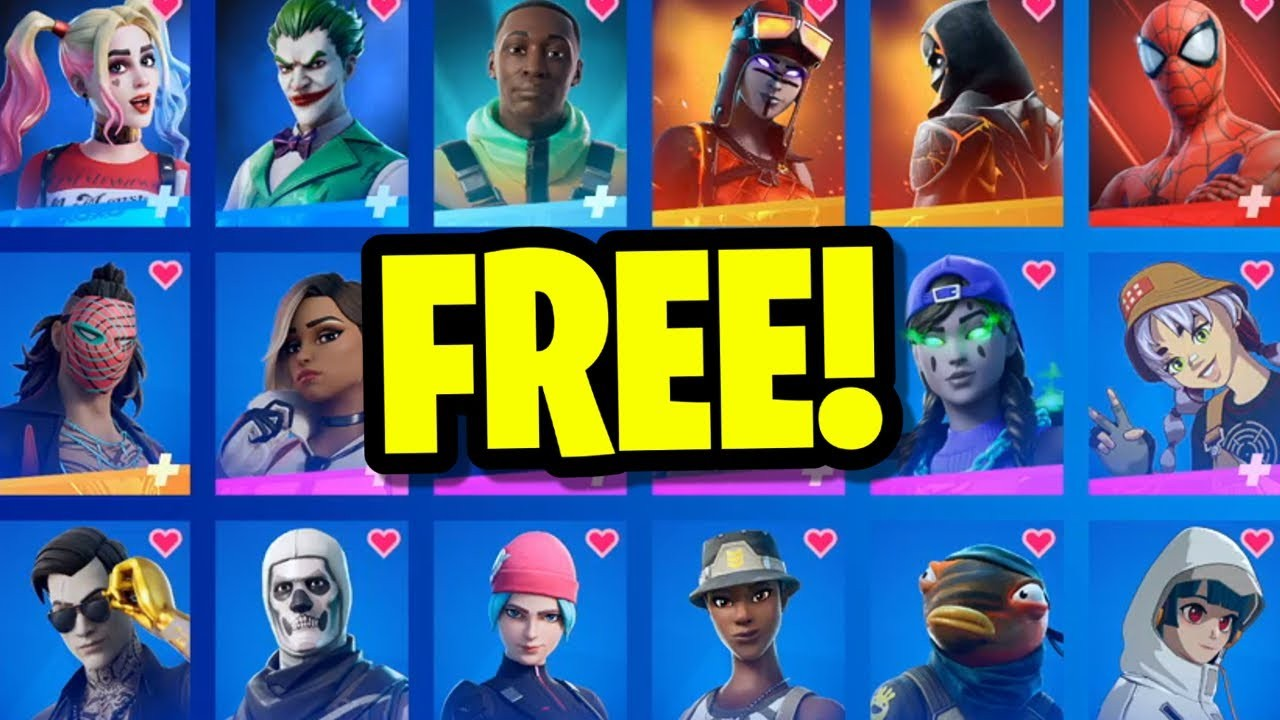 Resgate agora Skins de graça no Fortnite!