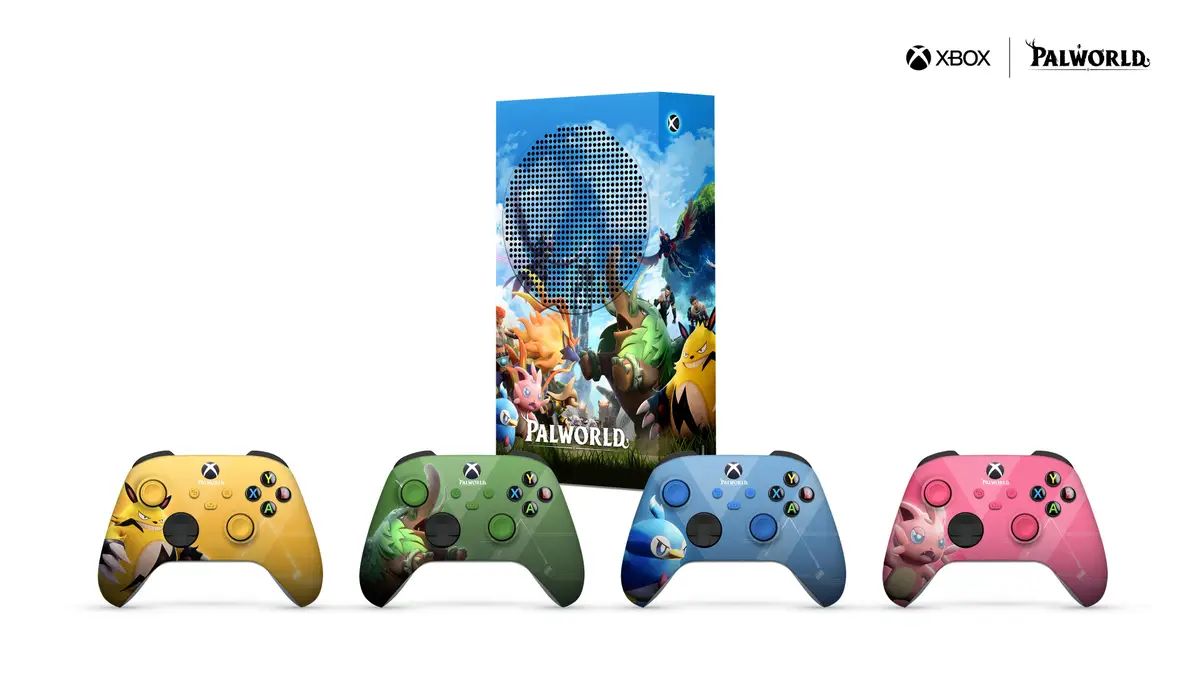 Microsoft cria Palworld Xbox Series S personalizado