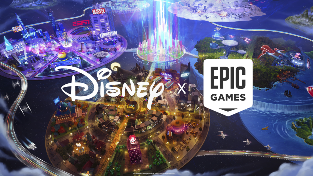 Disney aposta bilhões na Epic Games, criadora do Fortnite. O que vem por ai? Confira tudo o que sabemos agora!