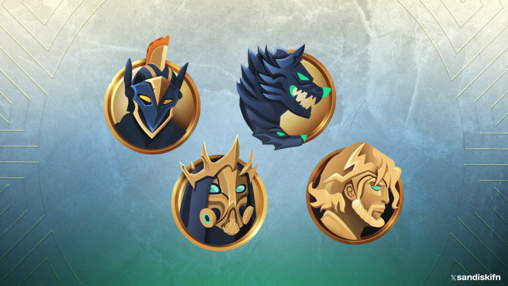 Fortnite revela medalhões divinos! Escolha seu poder e domine o jogo com habilidades únicas. Qual será o segredo da sua vitória? Descubra!