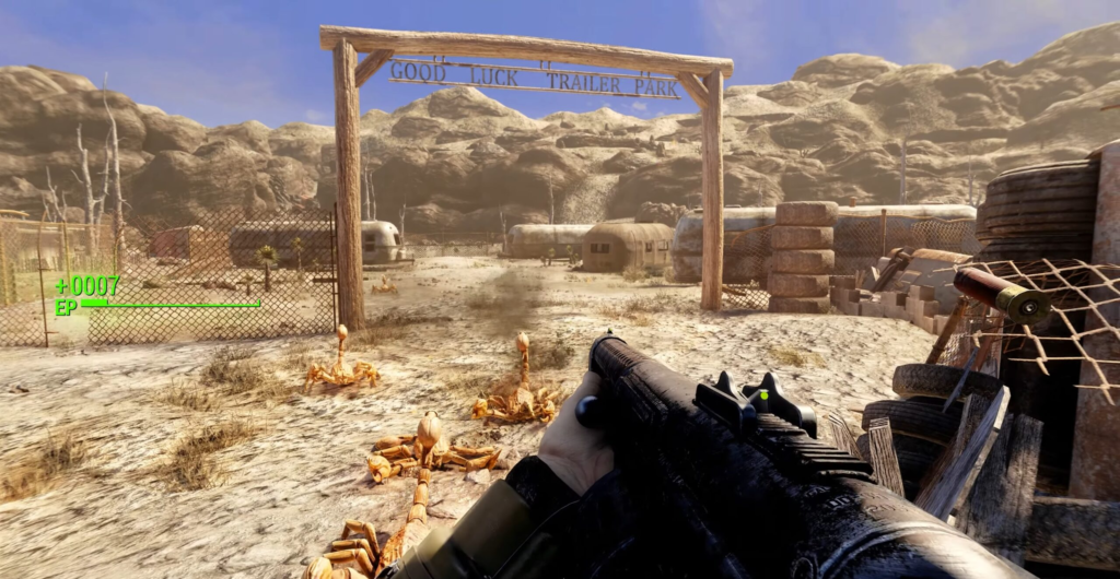 Não perca a revolução em Fallout: New Vegas com a atualização gratuita! Clique agora e redescubra o Mojave como nunca antes!