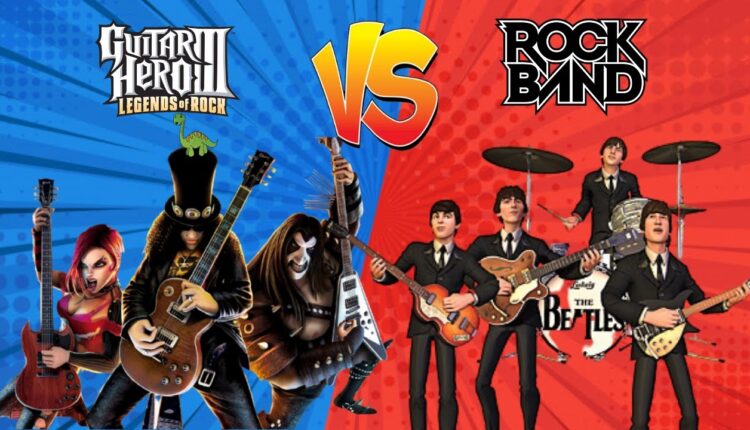 Guitar Hero vs Rock Band