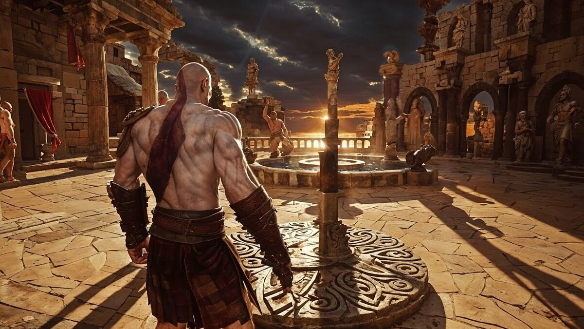 God of War 2 - Conheça o remake SENSACIONAL feito por fãs na Unreal ...