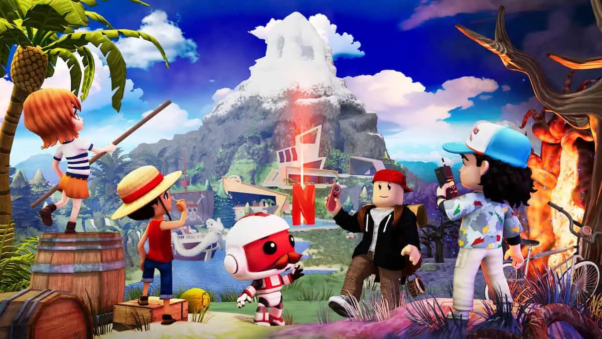 Netflix e Roblox unem forças! Novo parque virtual é lançado
