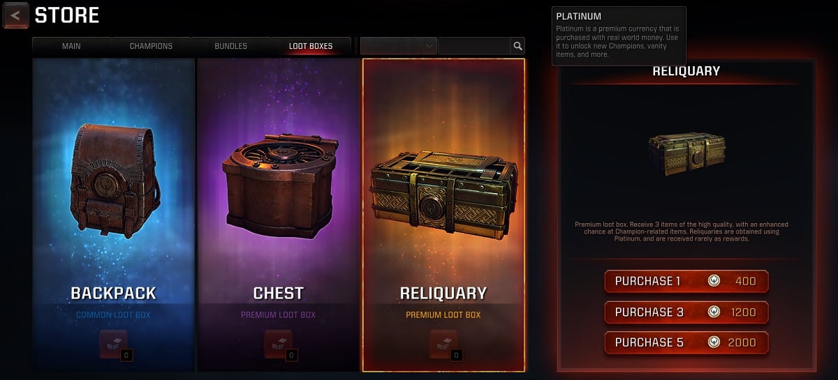 Loot Boxes