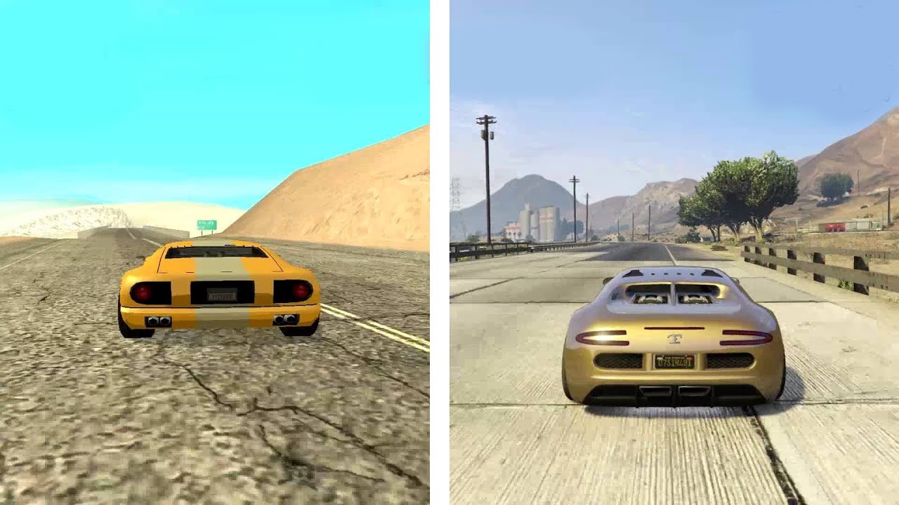 Detalhes que tínhamos no GTA San Andreas e que não vimos no GTA V!