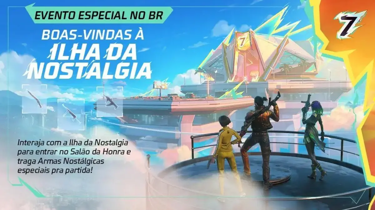 Free Fire – Celebração de 7 anos está acontecendo