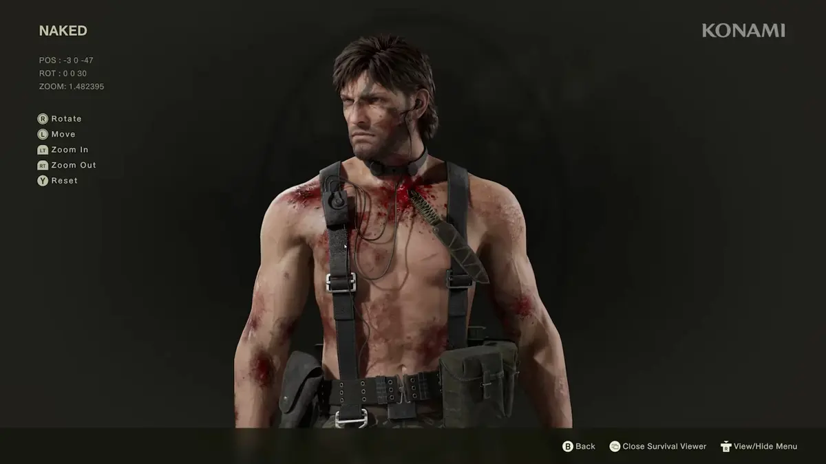 Metal Gear Solid Delta – Primeiras imagens do Survival Viewer são reveladas