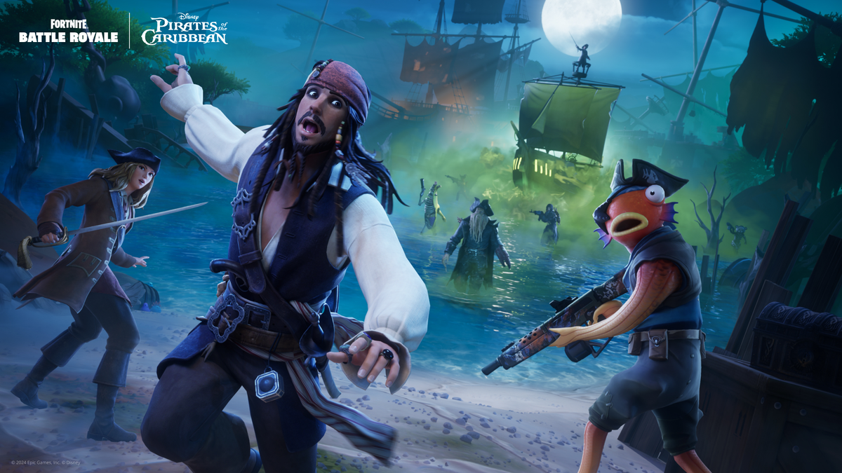Fortnite – Evento crossover com PIRATAS DO CARIBE começou!