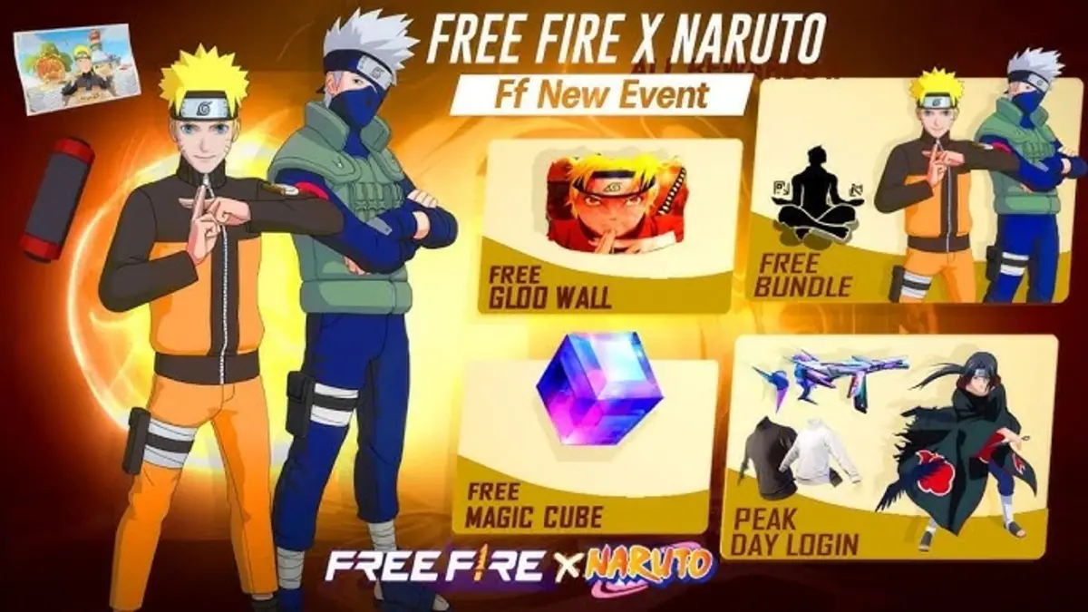 códigos do free fire 2025 naruto