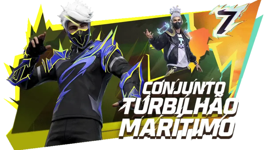 Free Fire - Saiba como conseguir o Conjunto Turbilhão Marítimo