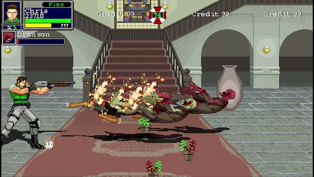 Resident Evil ganha um jogo BEAT’EM UP feito por fãs!