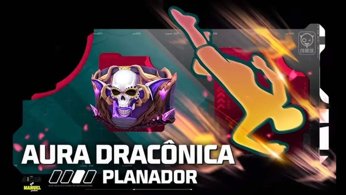 Free Fire – Saiba como conseguir o Planador Aura Dracônica