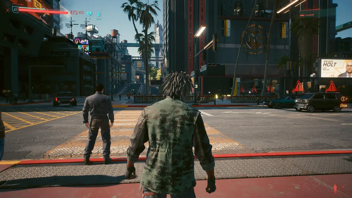 Cyberpunk 2077 e o ACLAMADO mod de terceira pessoa!