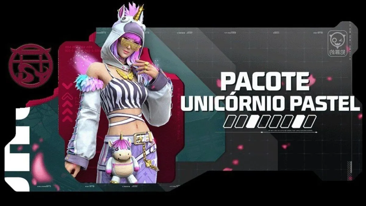 Free Fire – Saiba como conseguir o Pacote Unicórnio Pastel