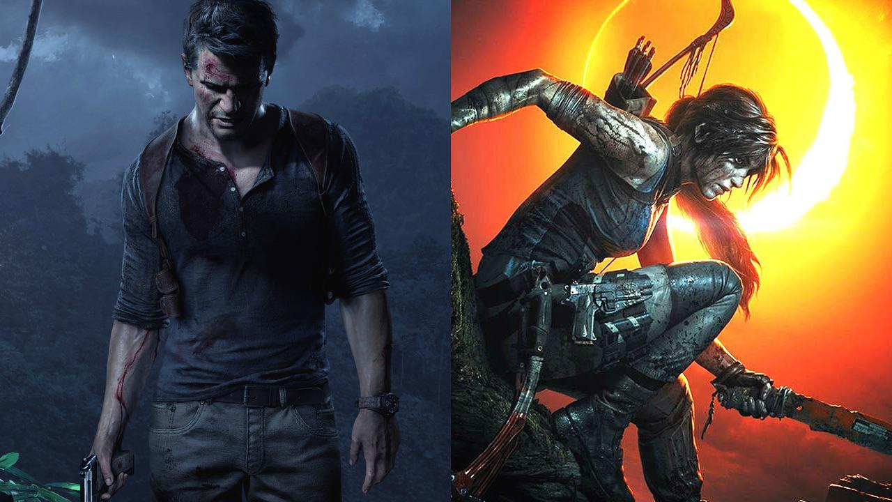 Nathan Drake e Lara Croft estão prestes a disputar uma corrida por um artefato perdido. Quem será o vencedor dessa aventura?