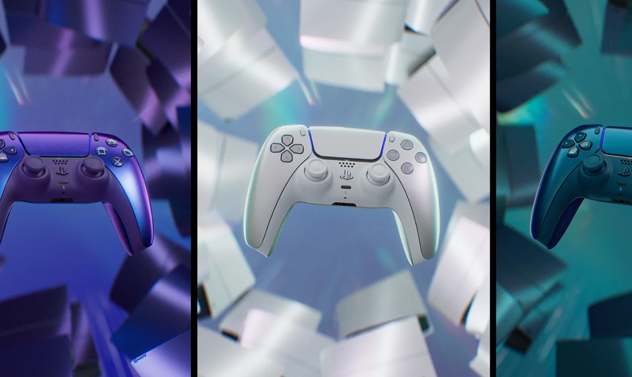 Desperte seu setup de gaming com as novas cores vibrantes do PS5! Pré-encomende agora e transforme sua experiência.