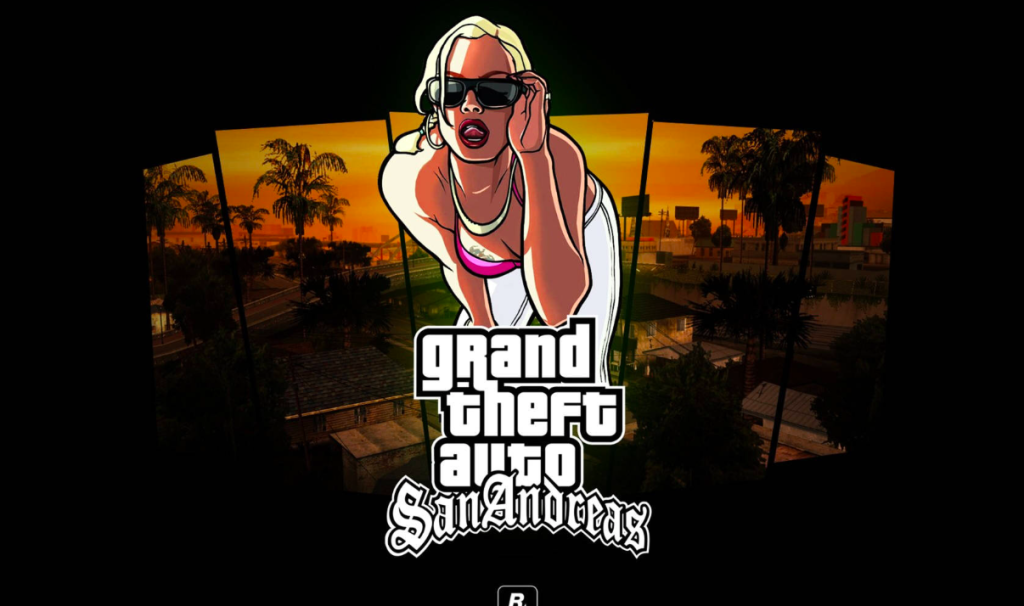 Quem é a mulher misteriosa da capa de GTA: San Andreas? Conheça as teorias e os segredos por trás dela. Clique e descubra!