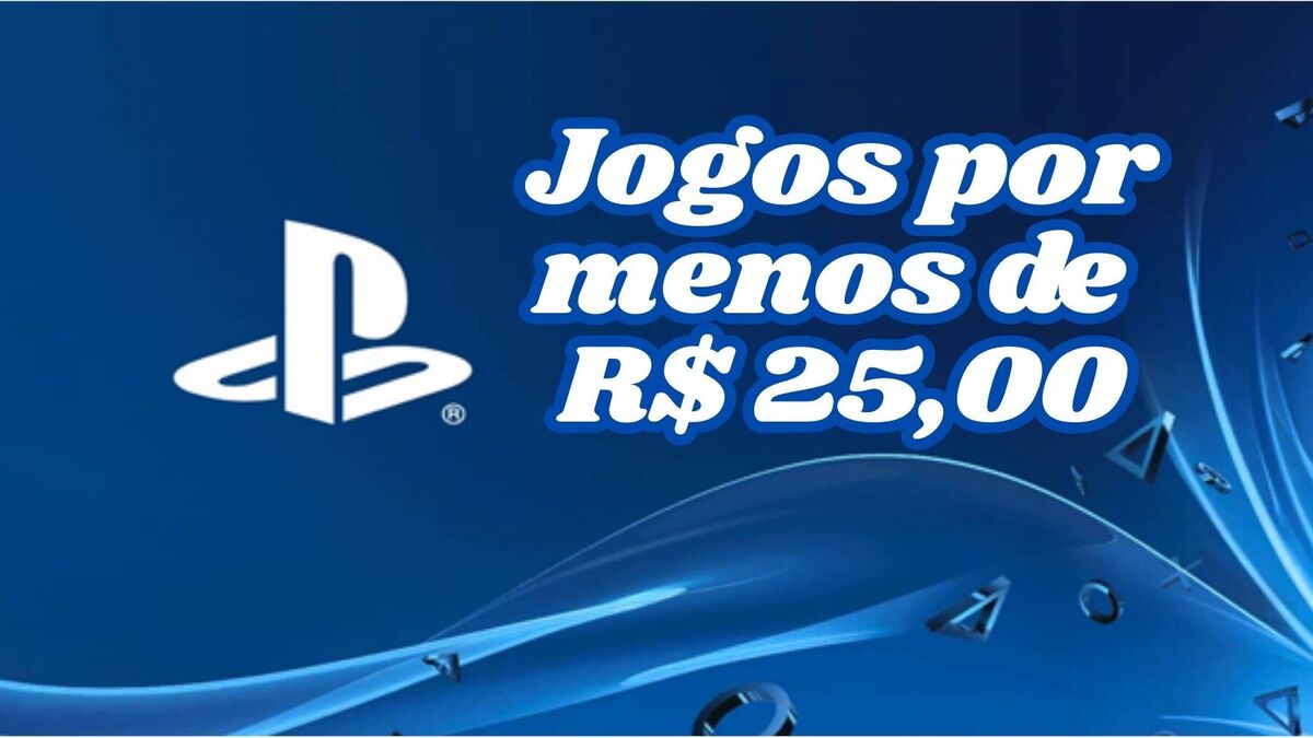 Não perca! Jogos por menos de R$ 25 na PS Store. Garanta agora suas aventuras favoritas antes que a oferta acabe em 23/11!