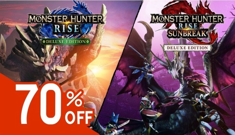 Não perca: Monster Hunter Rise + Sunbreak Deluxe com 70% OFF na PS Store! Aventure-se pelo menor preço!