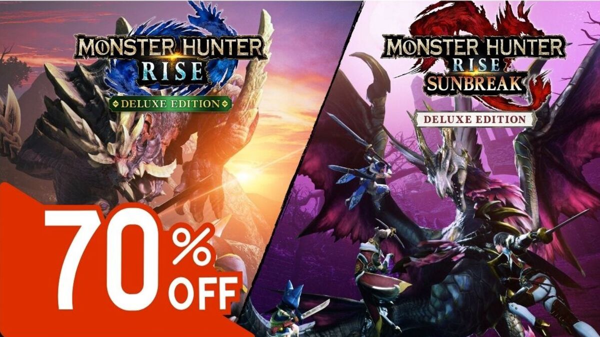 Não perca: Monster Hunter Rise + Sunbreak Deluxe com 70% OFF na PS Store! Aventure-se pelo menor preço!